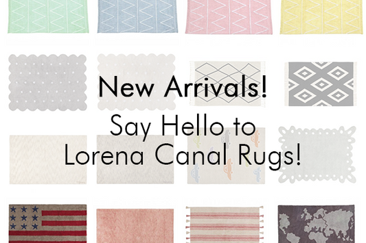 New Arrivals! Say Hello to New Styles of Lorena Canals Nursery Rugs!