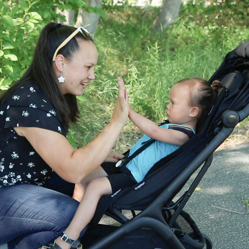 The Bugaboo Butterfly Stroller in Action