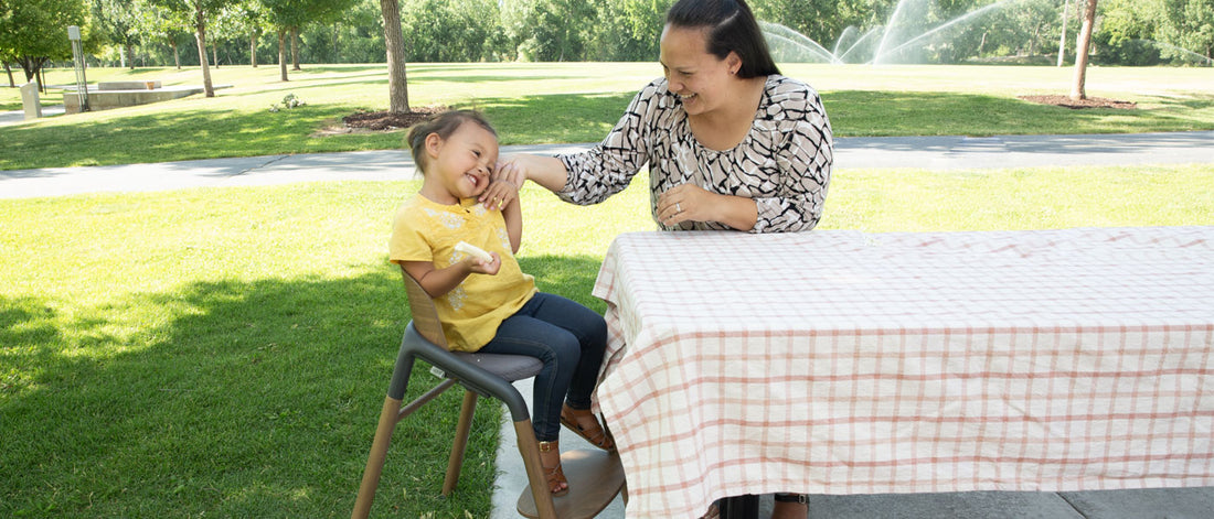 Video: The Bugaboo Giraffe High Chair in Action