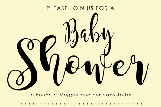 Baby Shower Invite Ideas