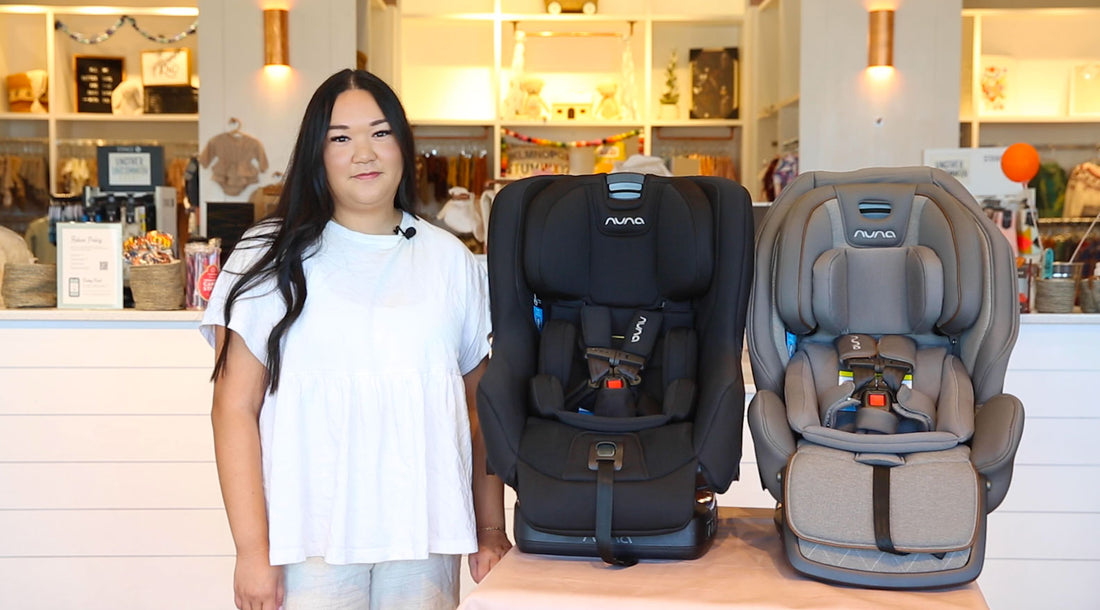 Video: The Nuna RAVA vs The Nuna EXEC Convertible Car Seat Comparison