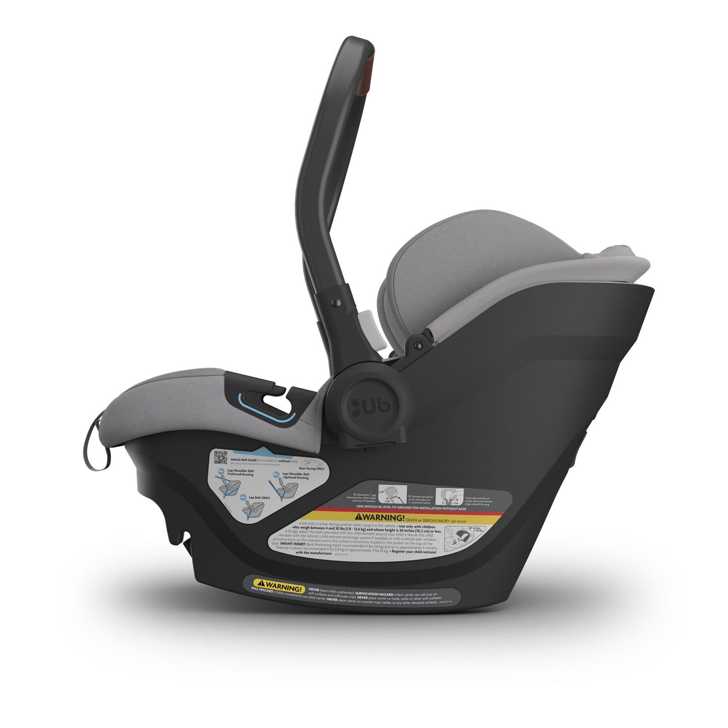 UPPAbaby ARIA Infant Car Seat - ANTHONY (Light Grey)