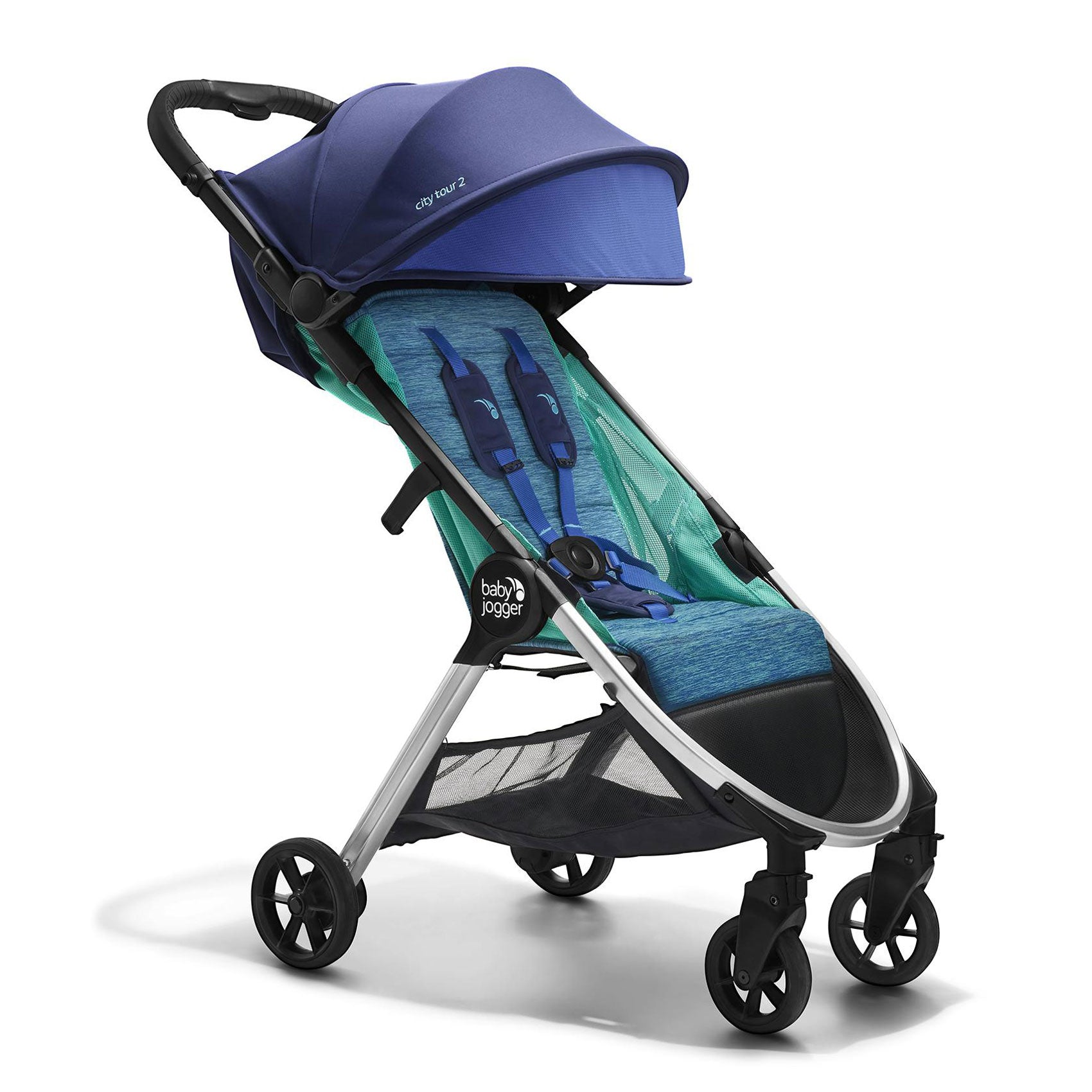 Baby Jogger City Tour 2 Single Stroller - Coastal Bundle