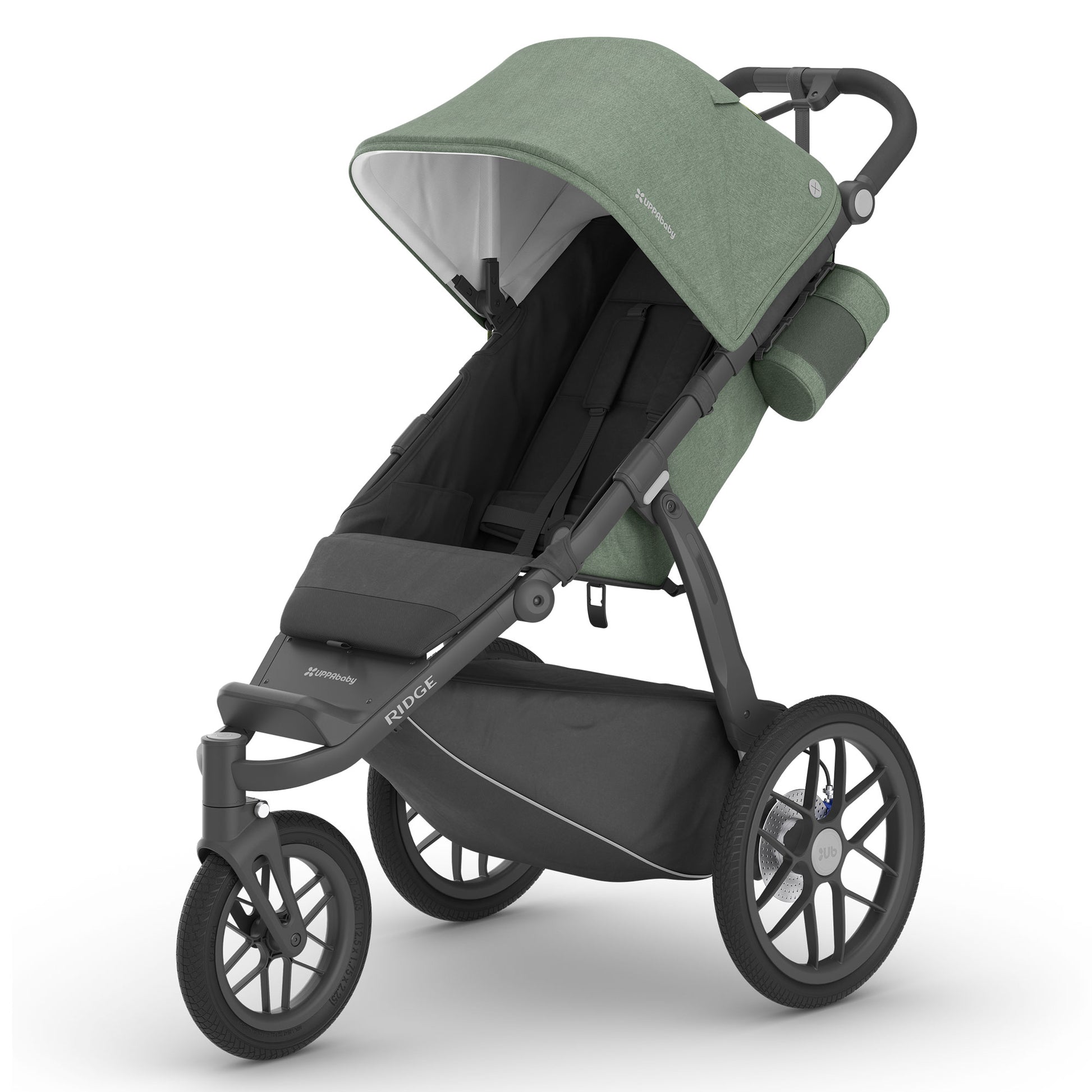 UPPAbaby RIDGE All-Terrain Jogging Stroller - GWEN (Green Melange)