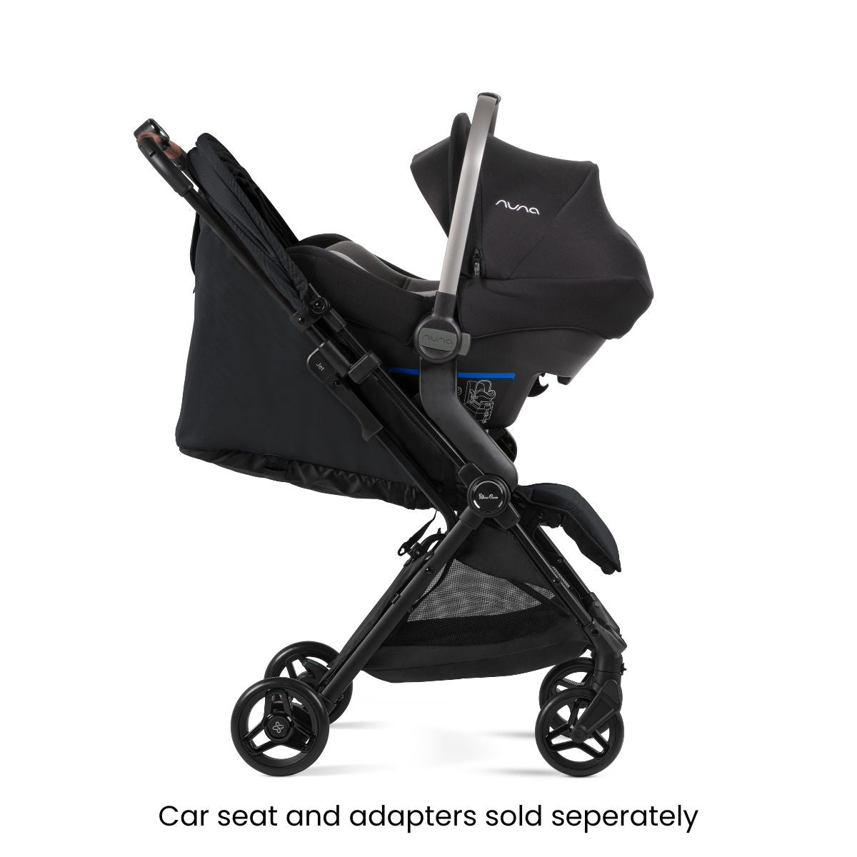 Silver Cross Jet 5 Compact Stroller - Black