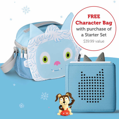 Toniebox Starter Set with Free Character Bag - Holiday 24' Promotion - Blue