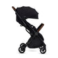 Silver Cross Jet Double Compact Side by Side Stroller - Black