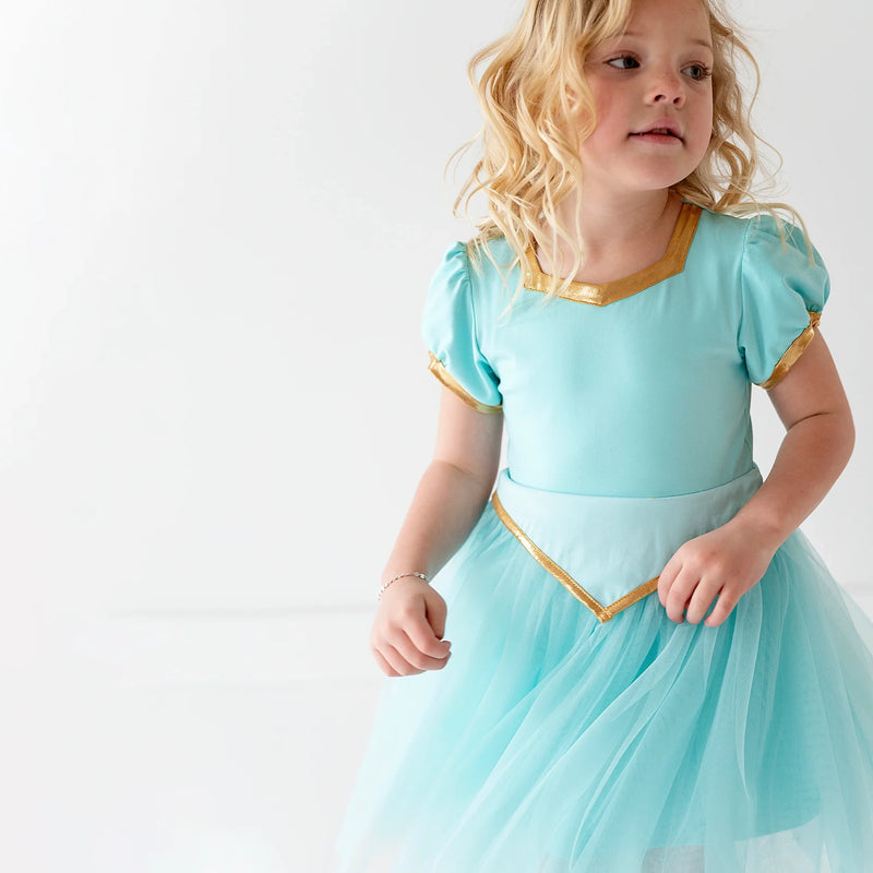 Little girl wearing Taylor Joelle Arabian Princess Dress