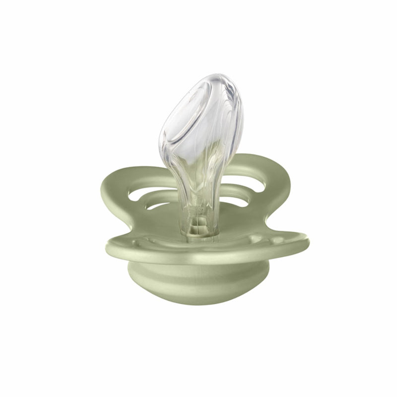 BIBS Couture 2-Pack Pacifier Set - Ivory / Sage