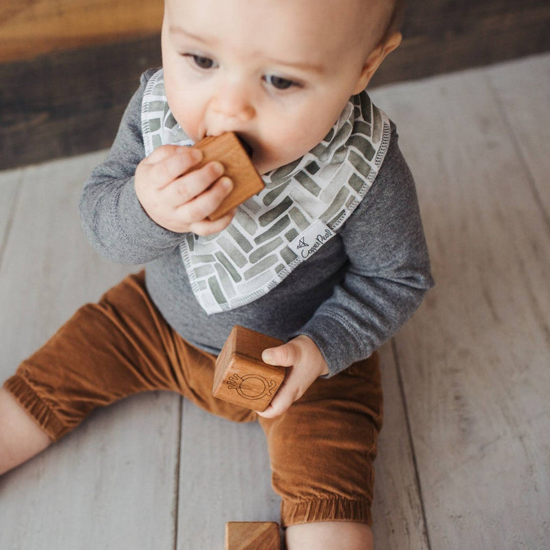 Copper Pearl Baby Bandana Bibs - Alta