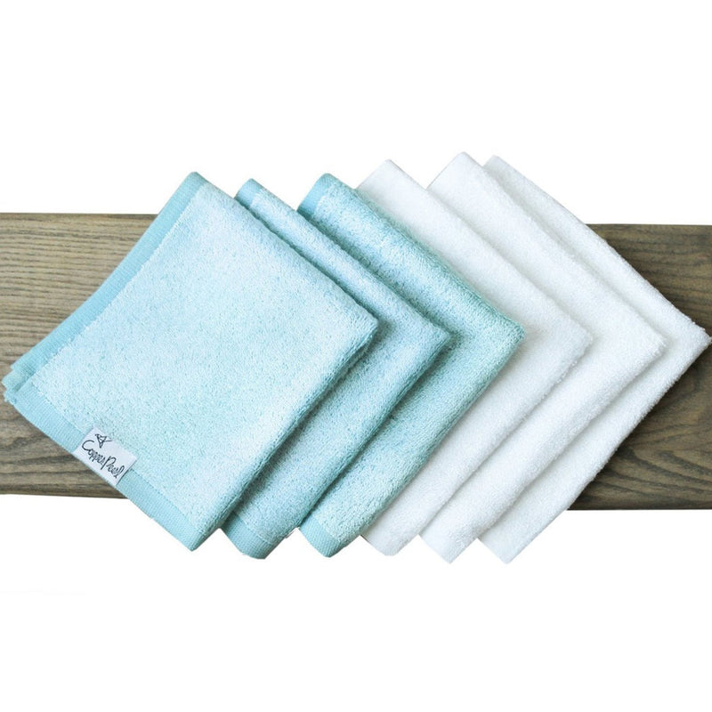 Copper Pearl 6 Pack Washcloth Set - Sonny