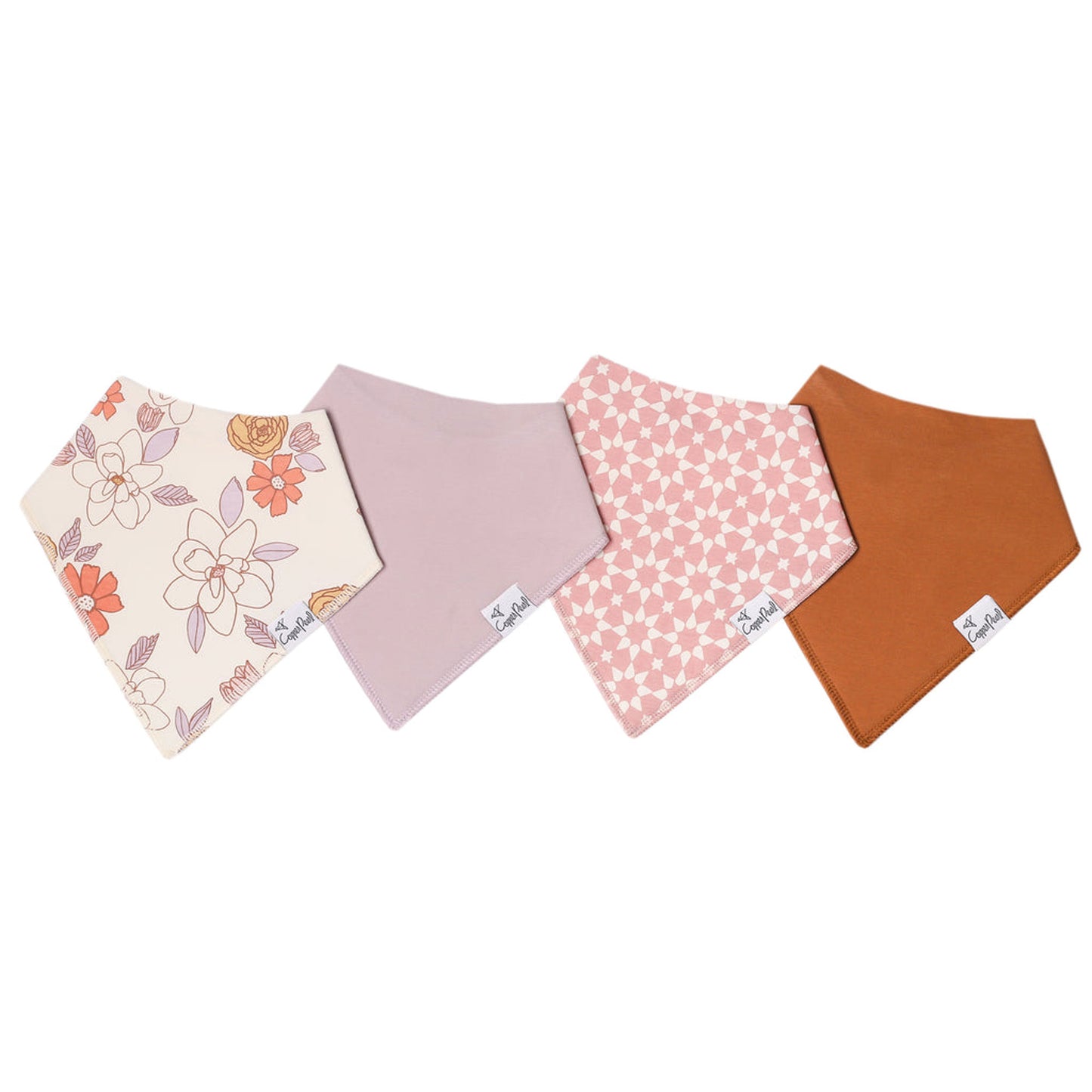 Copper Pearl Baby Bandana Bibs - Ferra