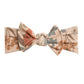 Copper Pearl Knit Headband Bow - Eden