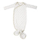 Copper Pearl Newborn Knotted Gown - Shine