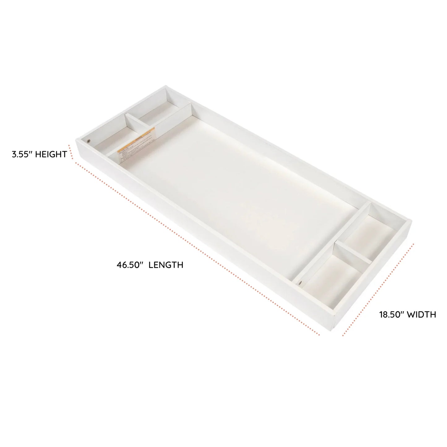 Removable Changing Tray for 48" Dadada Dressers