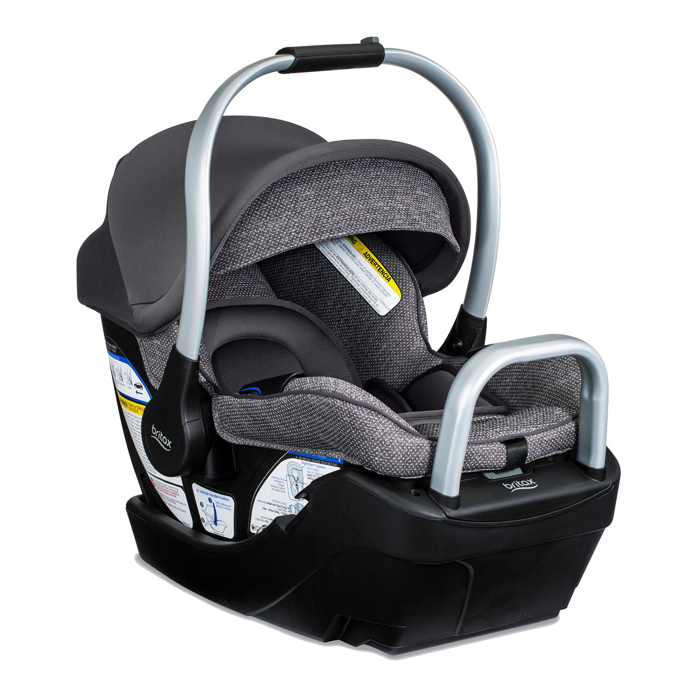 Britax Willow SC Infant Car Seat - Pindot Stone