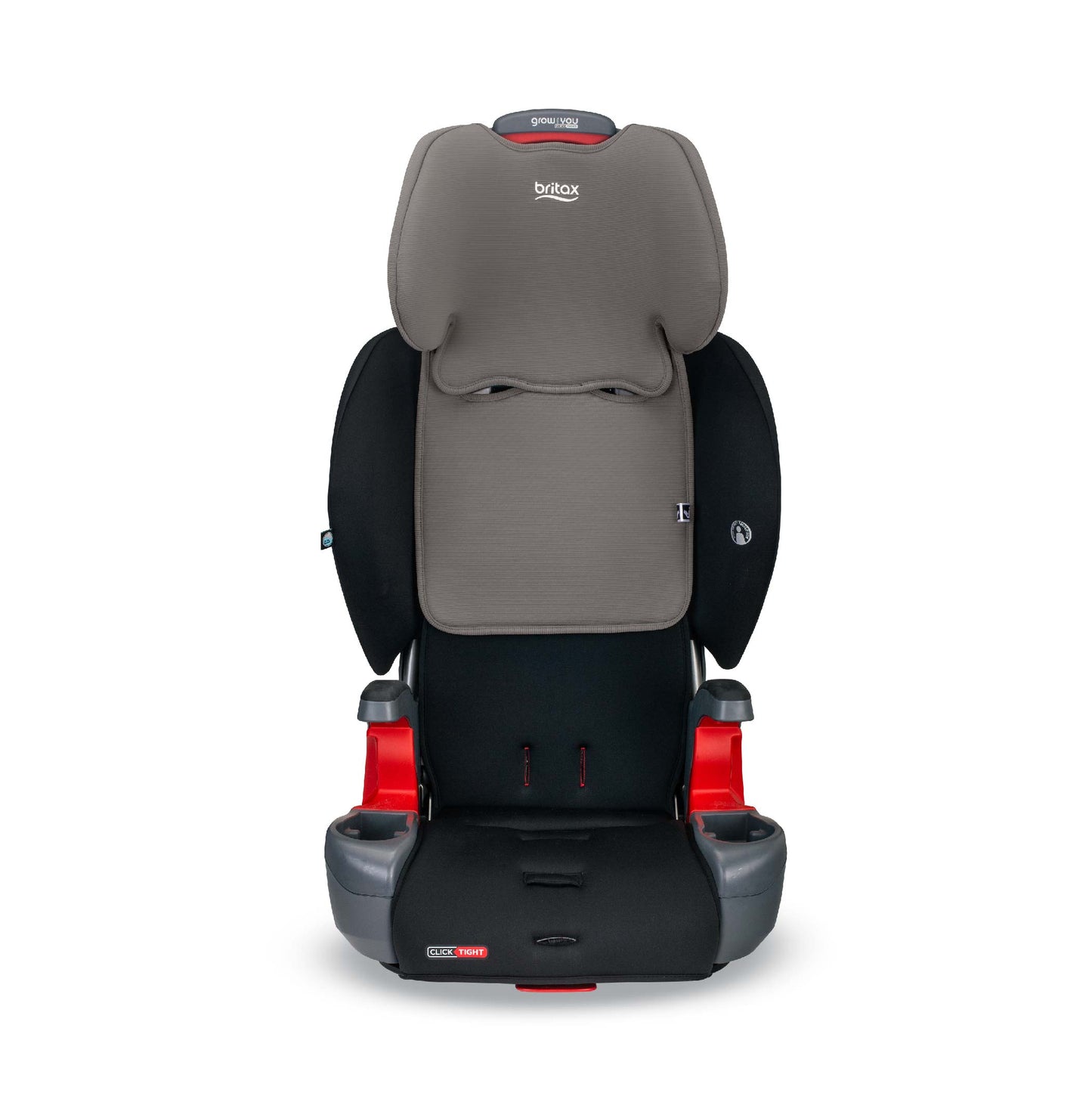 Britax Grow With You ClickTight Harness-2-Booster Seat - Grey Contour Safewash