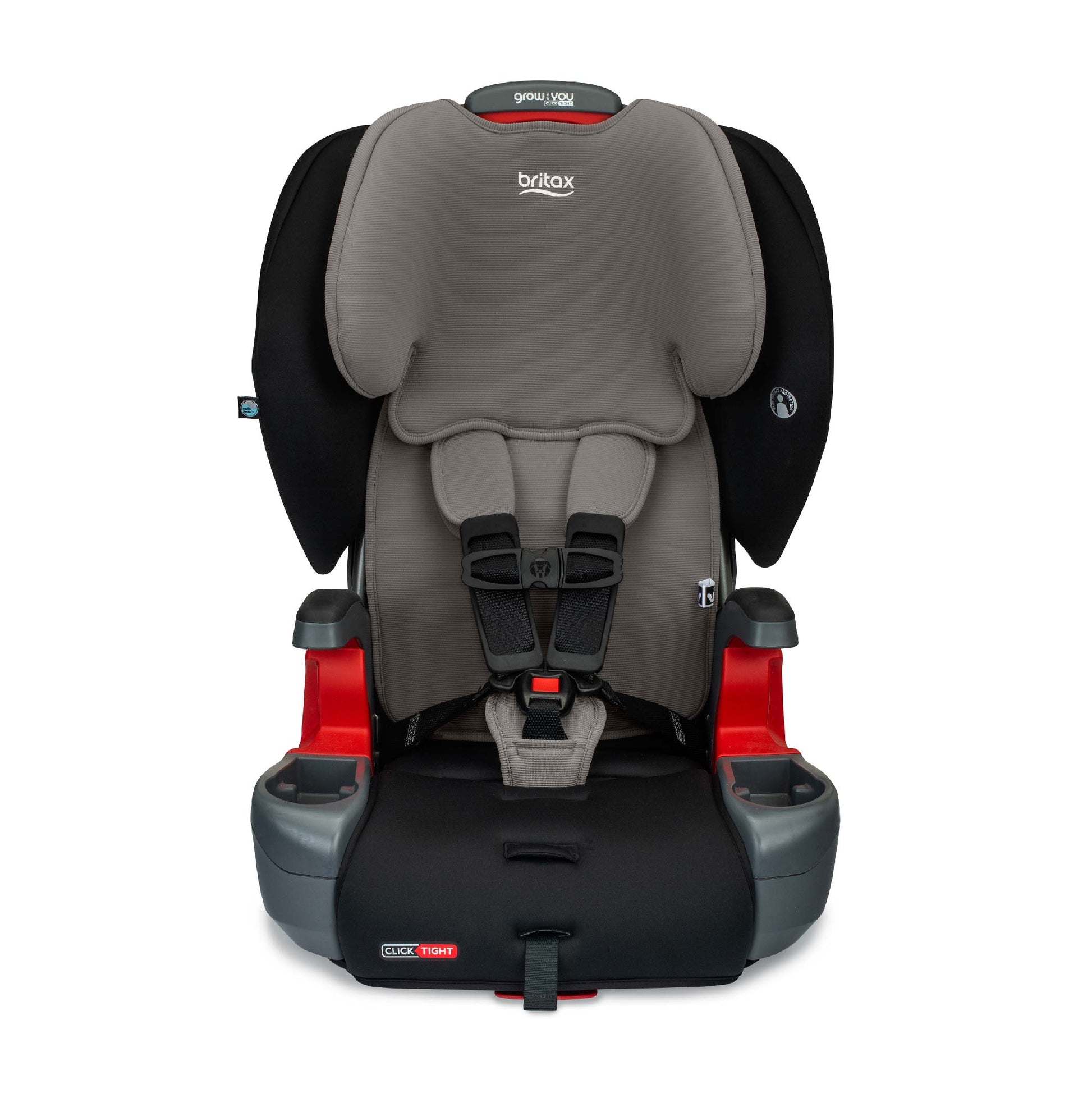 Britax Grow With You ClickTight Harness-2-Booster Seat - Grey Contour Safewash