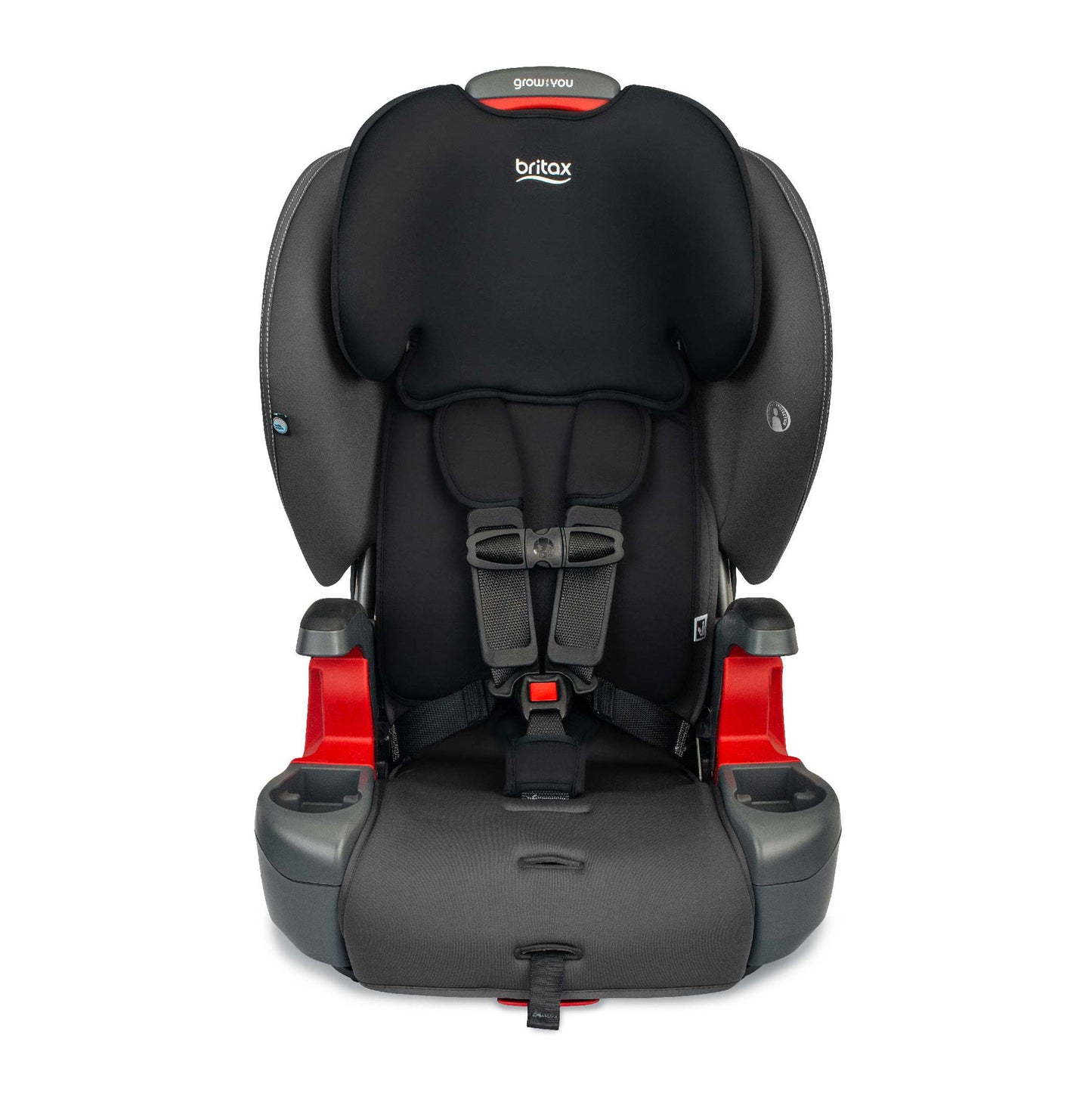 Britax Grow With You Harness-2-Booster Seat - Mod Black Safewash