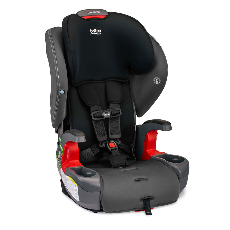 Britax Grow With You Harness-2-Booster Seat - Mod Black Safewash