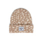 Herschel Supply Co Elmer Beanie - Kids - Savanna Spots - Light Taupe / White