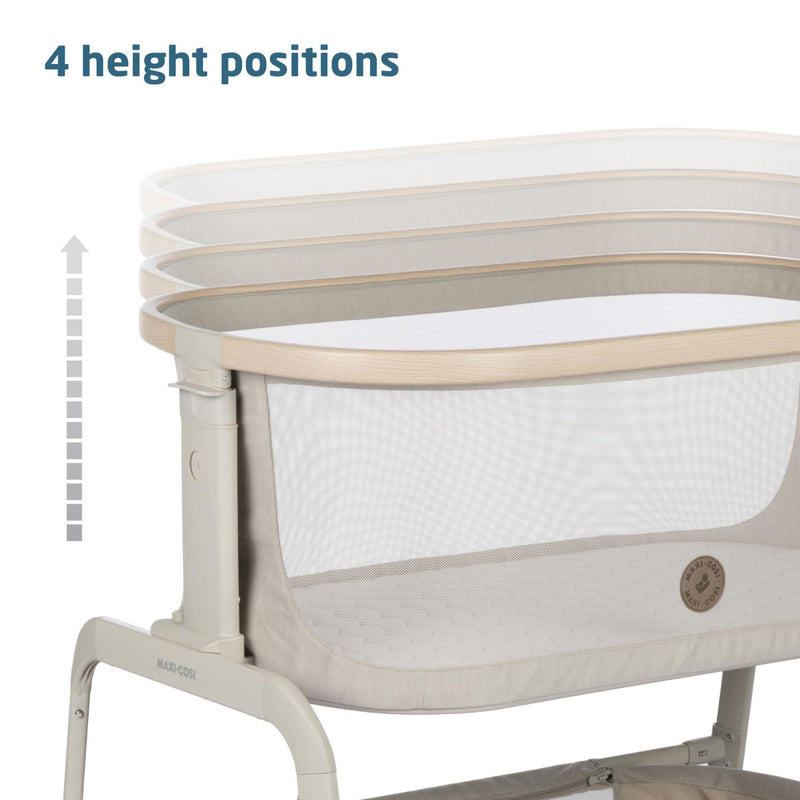 Maxi-Cosi Iora Bedside Bassinet - Classic Oat