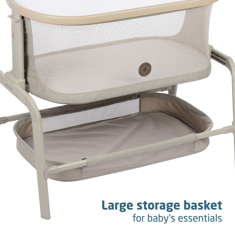 Maxi-Cosi Iora Bedside Bassinet - Classic Oat