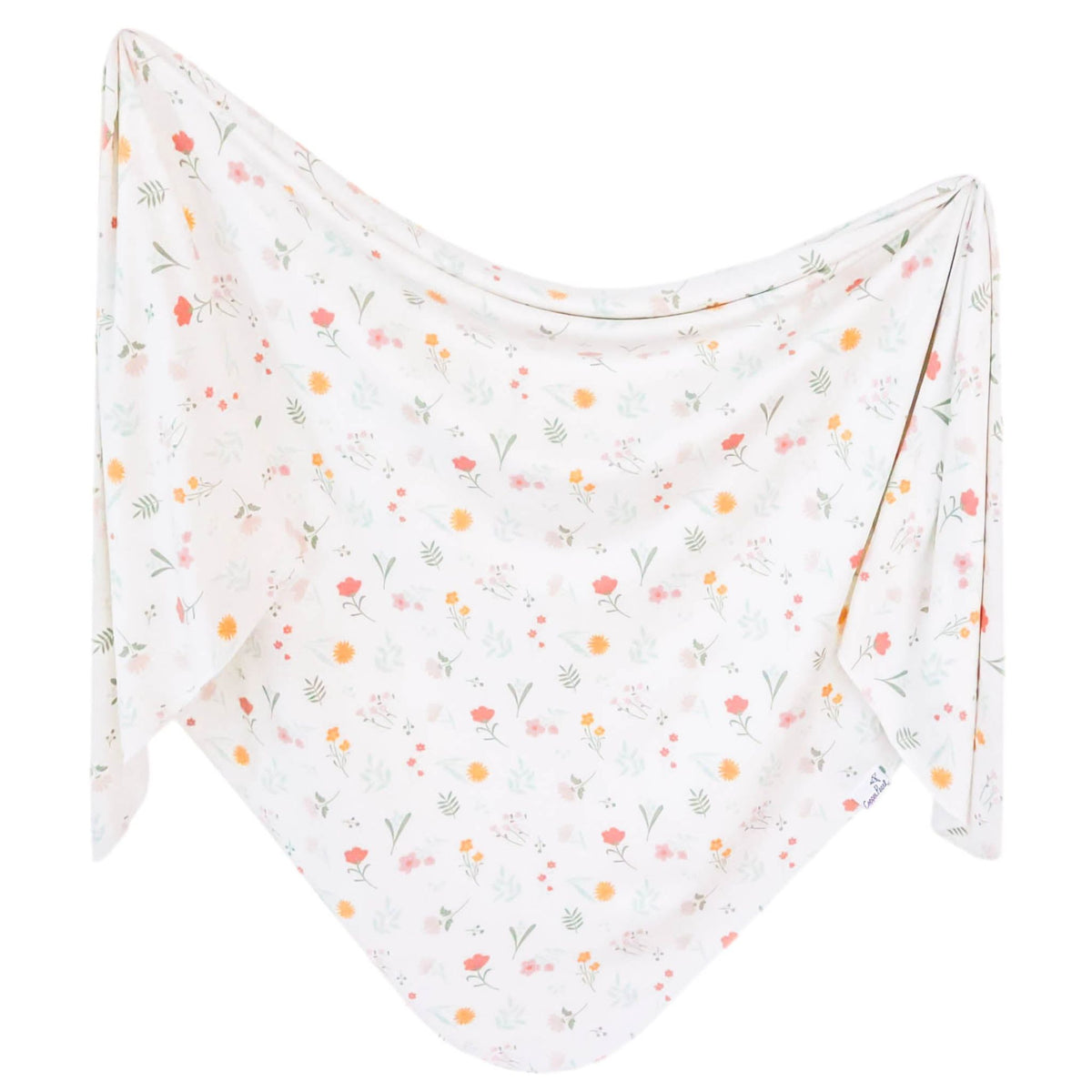 Copper Pearl Knit Swaddle Blanket - Mabel