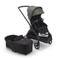 Bugaboo Dragonfly Complete Stroller with Seat and Bassinet - Black/ Forest Green