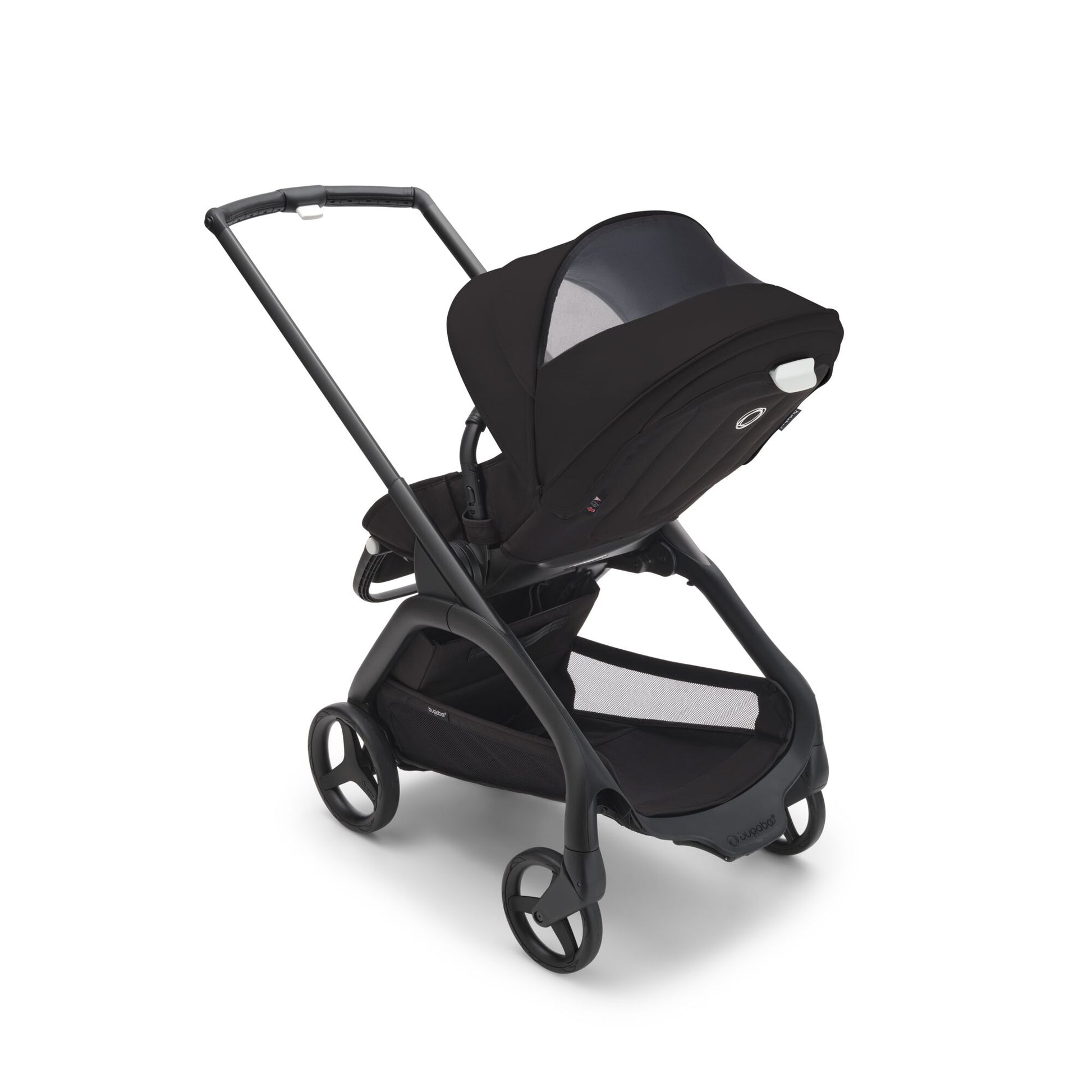 Bugaboo Dragonfly Complete Stroller with Seat and Bassinet - Black/Midnight Black