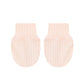 Lou Lou and Company Ribbed No Scratch Mittens - Rosie