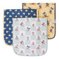 Copper Pearl 3-Pack Burp Cloth Set - Mickey Mouse and Friends