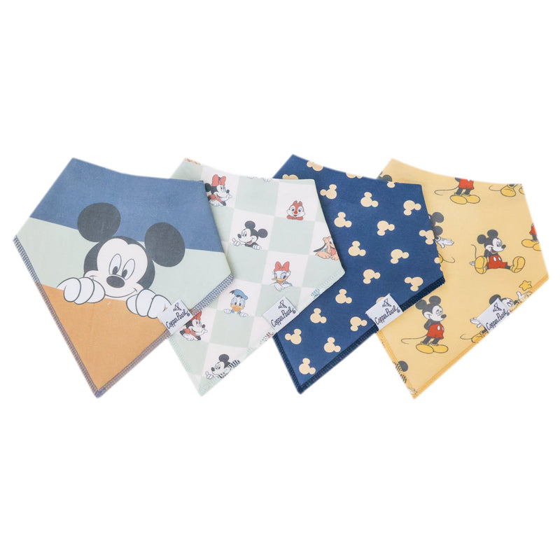 Copper Pearl Baby Bandana Bibs - Mickey Mouse and Friends