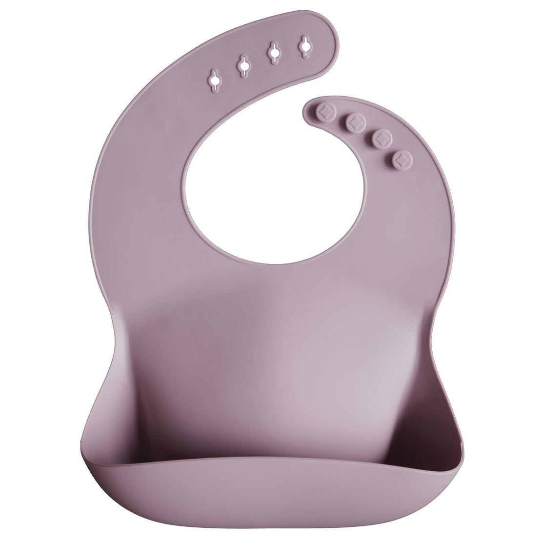 Mushie Mushie Silicone Bib - Pale Mauve