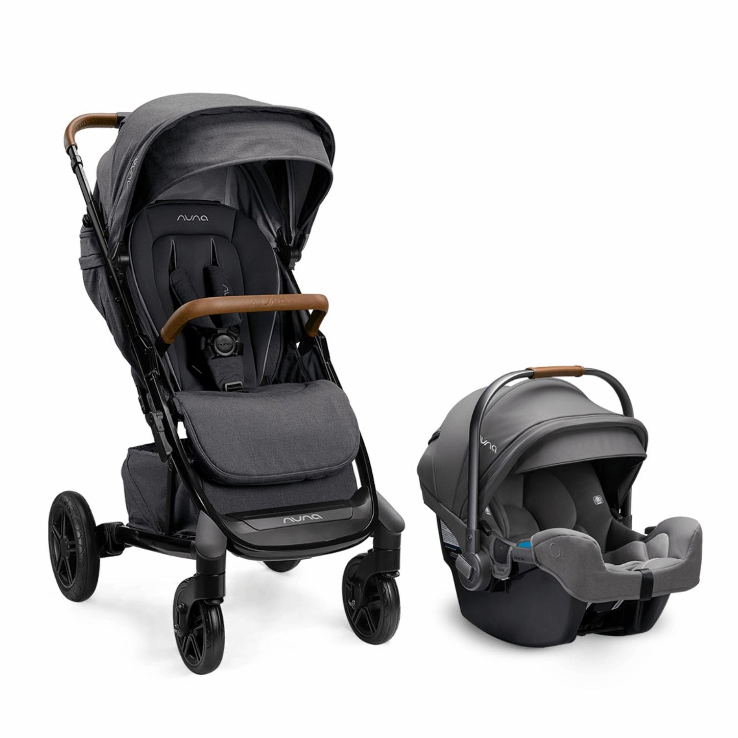 Nuna TAVO NEXT Stroller and PIPA RX Travel System - Granite