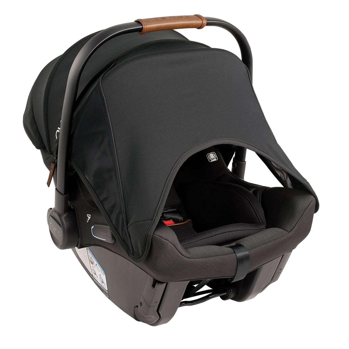 Nuna DEMI Next Stroller and PIPA Urbn Car Seat Travel System - Caviar