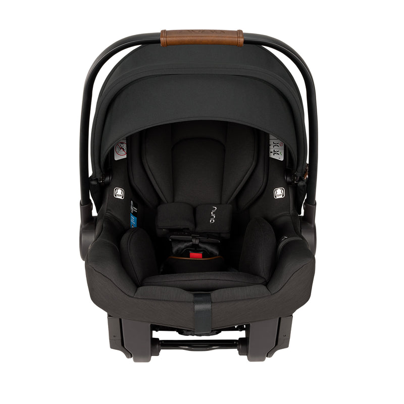 Nuna TRVL LX Stoller and PIPA Urbn Car Seat Travel System - Caviar