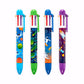 OOLY 6-Colored Click Pen - Astronauts