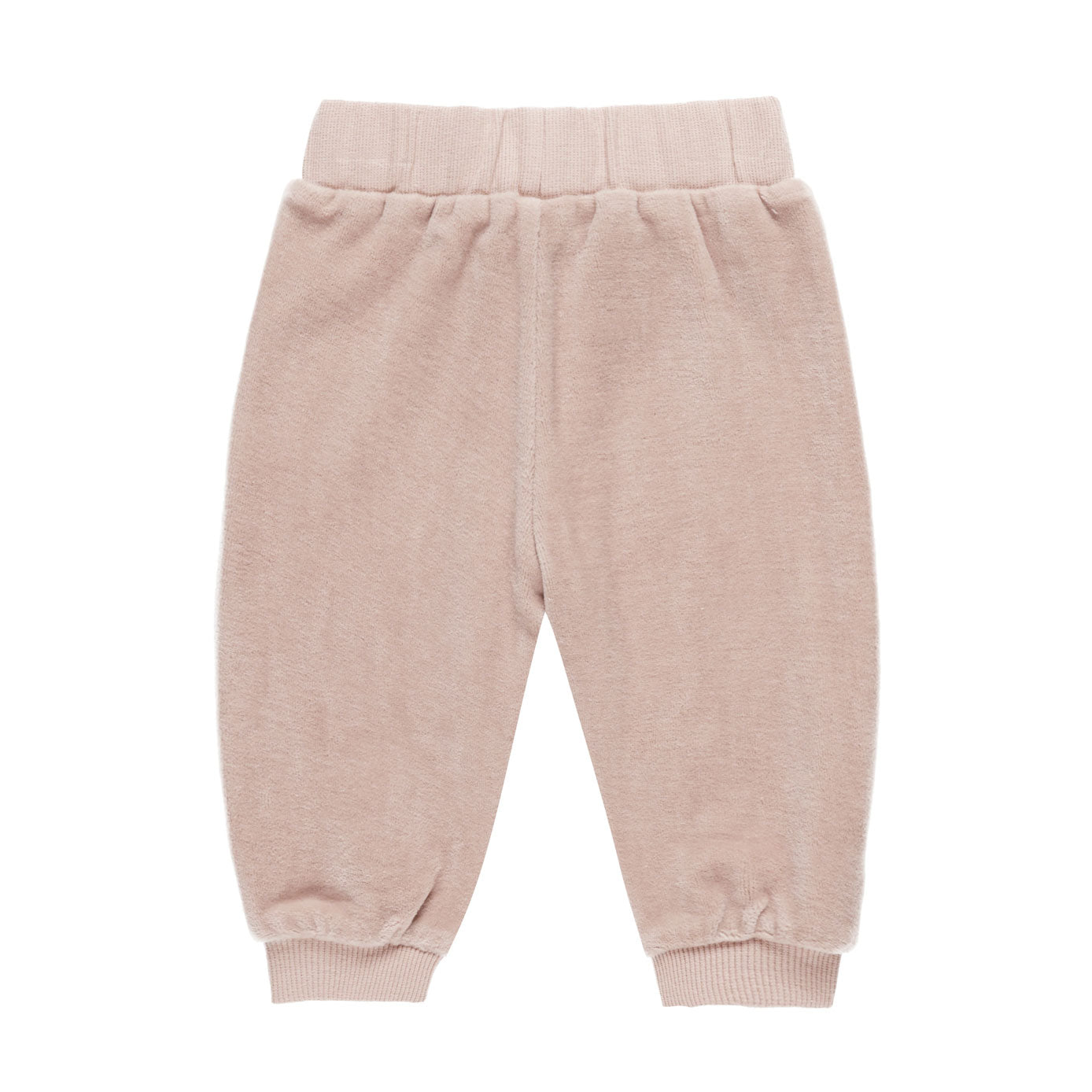 Quincy Mae Velour Relaxed Sweatpant - Blush