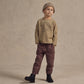 Boy wearing Rylee and Cru Kalen Pant - Plum