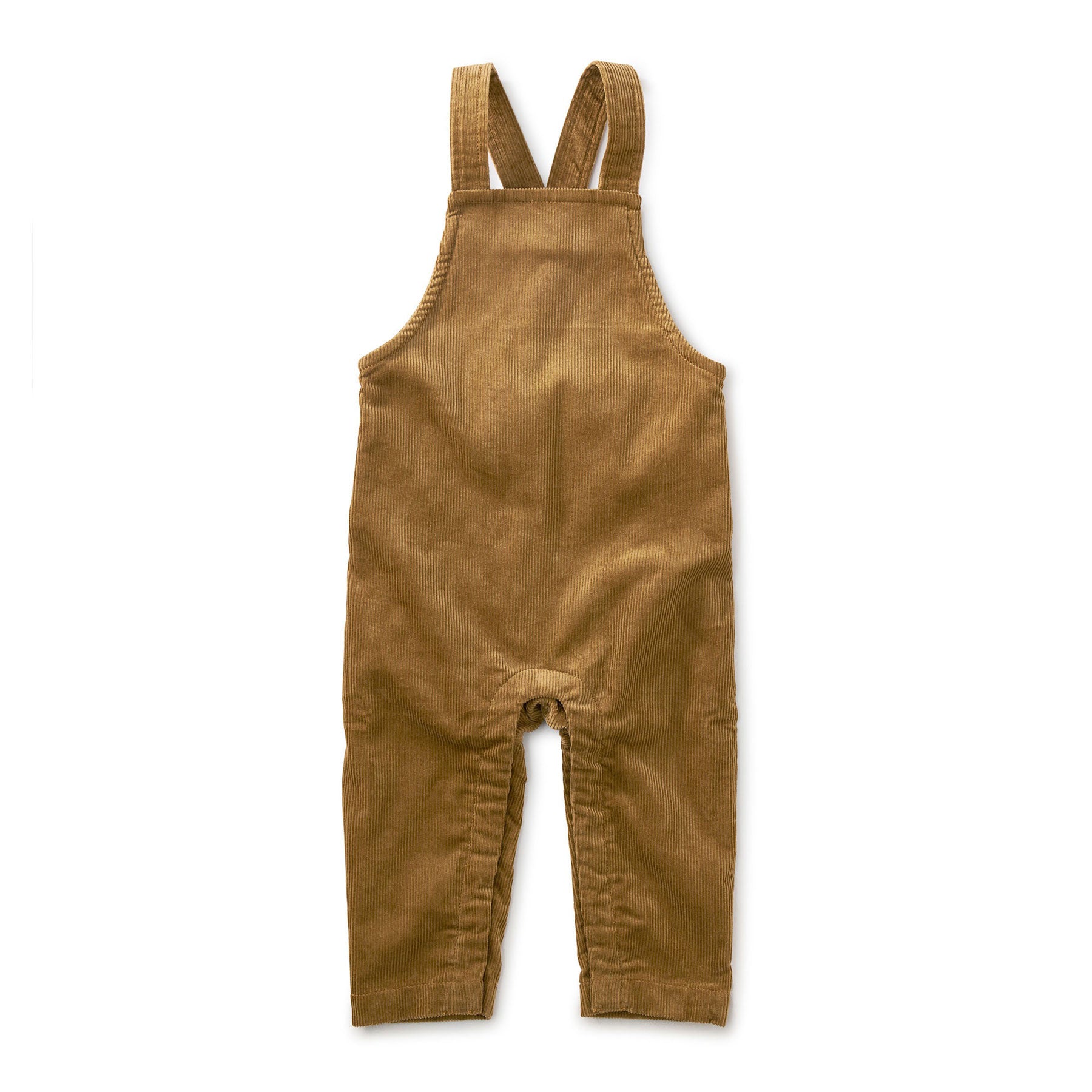 Tea Collection Corduroy Baby Overalls - Raw Umber