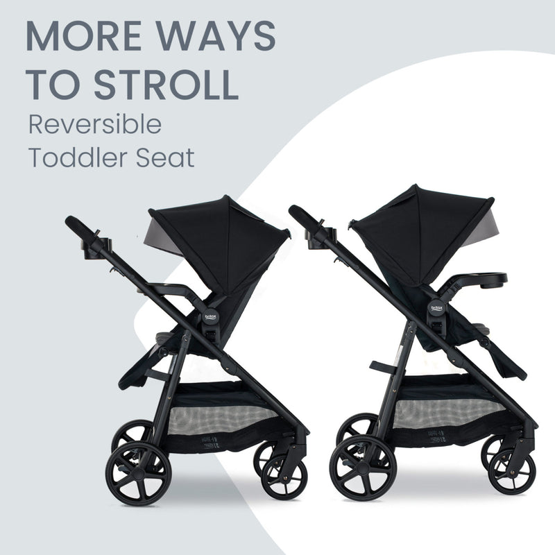 Britax Brook+ Stroller Features - Graphite Onyx