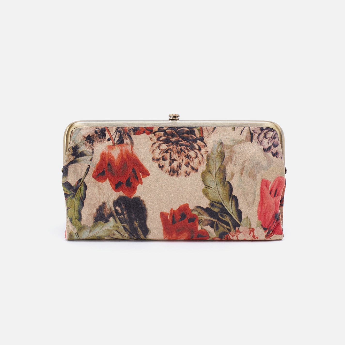 Hobo Bags Lauren Clutch Wallet - Printed Leather - Botanical Floral