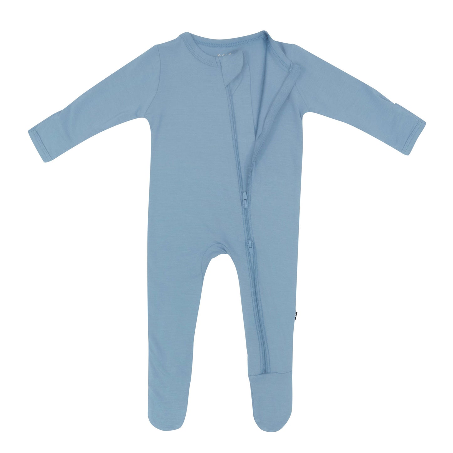 Kyte Baby Zippered Footie - Slate