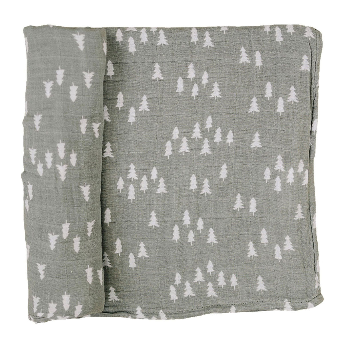 Mebie Baby Muslin Swaddle Blanket - Pines