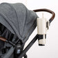 Romer Tura Stroller Cup Holder attached to stroller