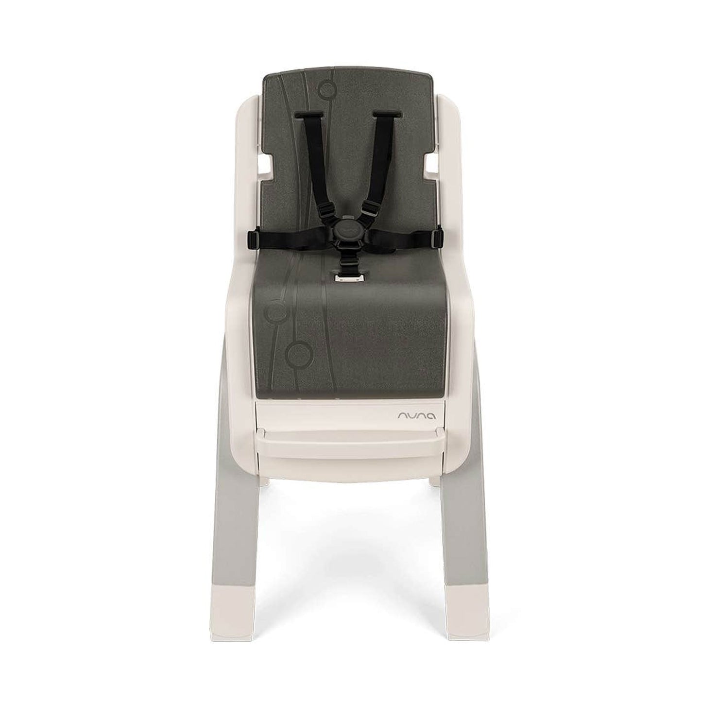 Nuna ZAAZ High Chair with MagneTech Secure Snap - Carbon