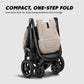 Baby Jogger City Mini Air Single Stroller - Frosted Ivory