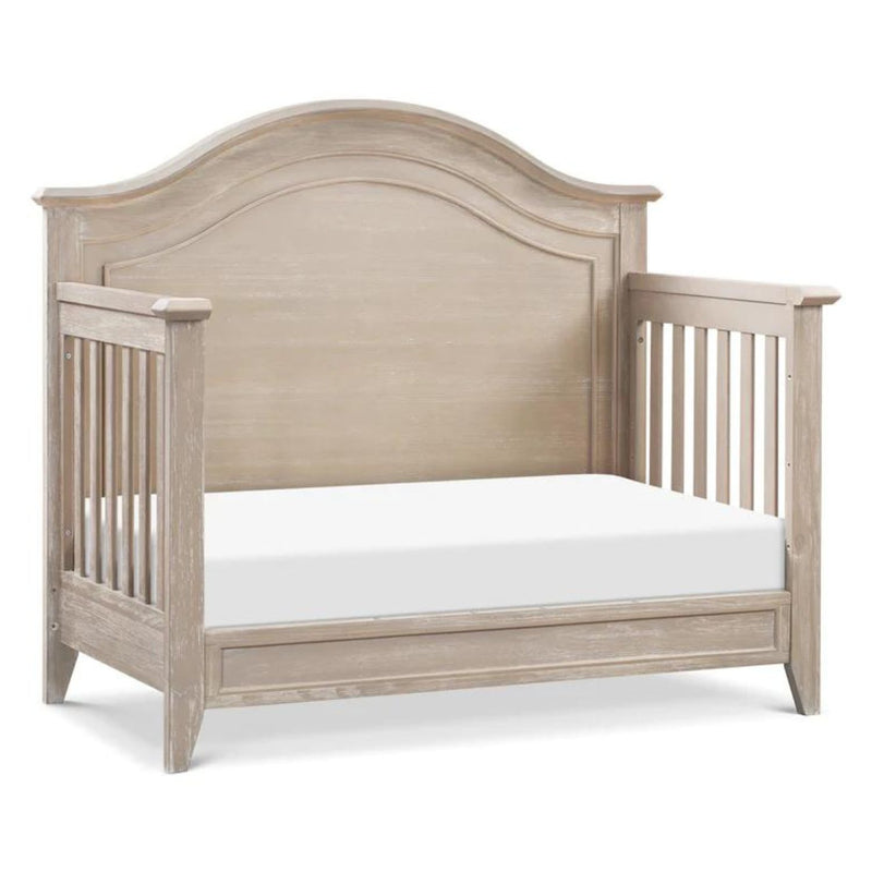 Monogram by Namesake Beckett Rustic 4-in-1 Convertible Curve Top Crib (Franklin and Ben) - Sandbar