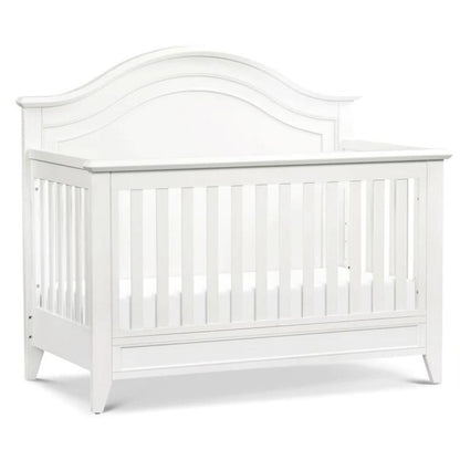 Monogram by Namesake Beckett Rustic 4-in-1 Convertible Curve Top Crib (Franklin and Ben) - Warm White